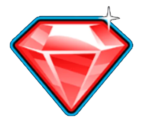 Gema roja símbolo de Joker Jewels