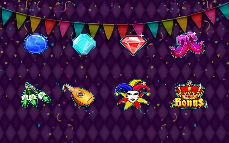 Joker Jewels symbols con sus iconos oficiales